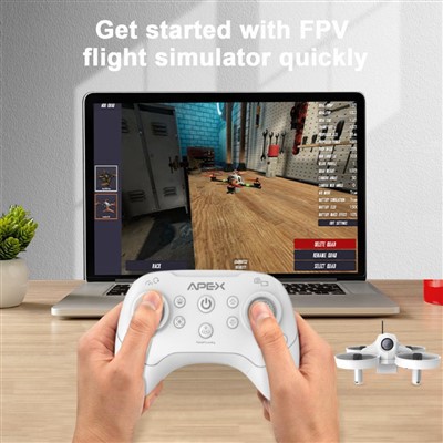 Drōn FPV z trybym śledzynio gowy