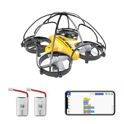 Kōntrola aplikacyje dronōw mini kodujōncych